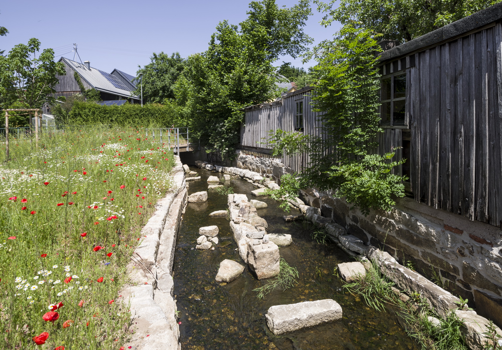 Bachlauf renaturiert