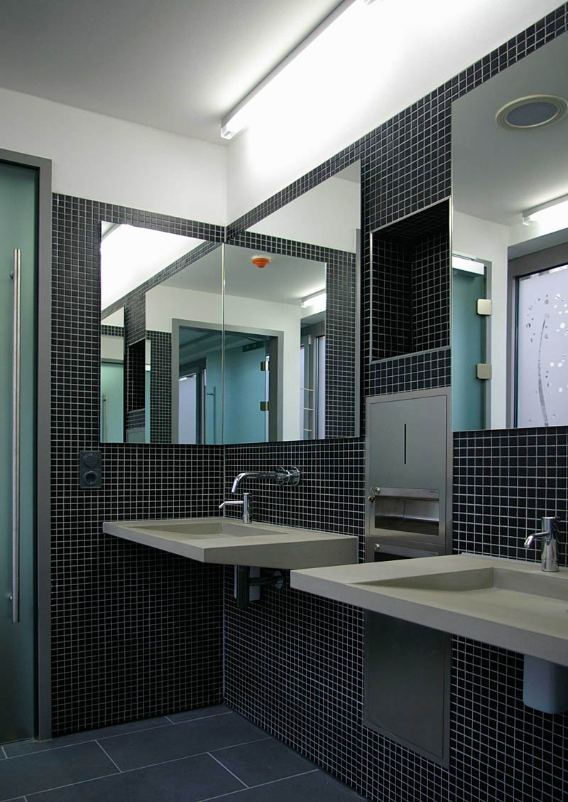 WC und Waschraum im Hotel